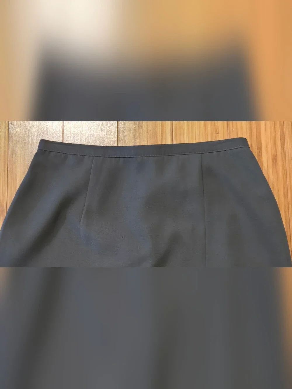 Dressbarn Green Tailored Pencil Skirt